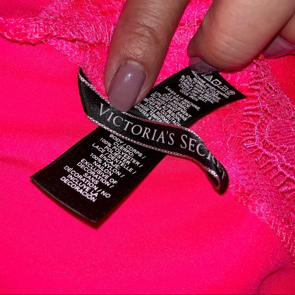 Victoria’s Secret Hot Pink Silky Satin Slip Sz S - Picture 12 of 12